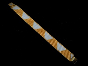 Bracelet Peyote Stitch Trapezoid