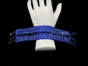 Bracelet Swarovski Bicone Light Sapphire #3