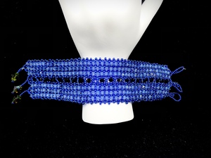 Bracelet Swarovski Bicone Light Sapphire AB