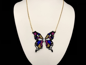 Necklace Butterfly From AIKO Beads #3- Dewi