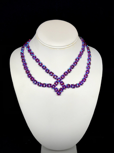 Necklace Swarovski Bicone